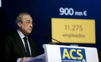 Florentino Pérez, presidente de ACS