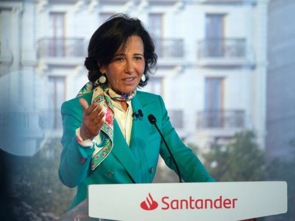 Ana Botín, presidenta de Banco Santander