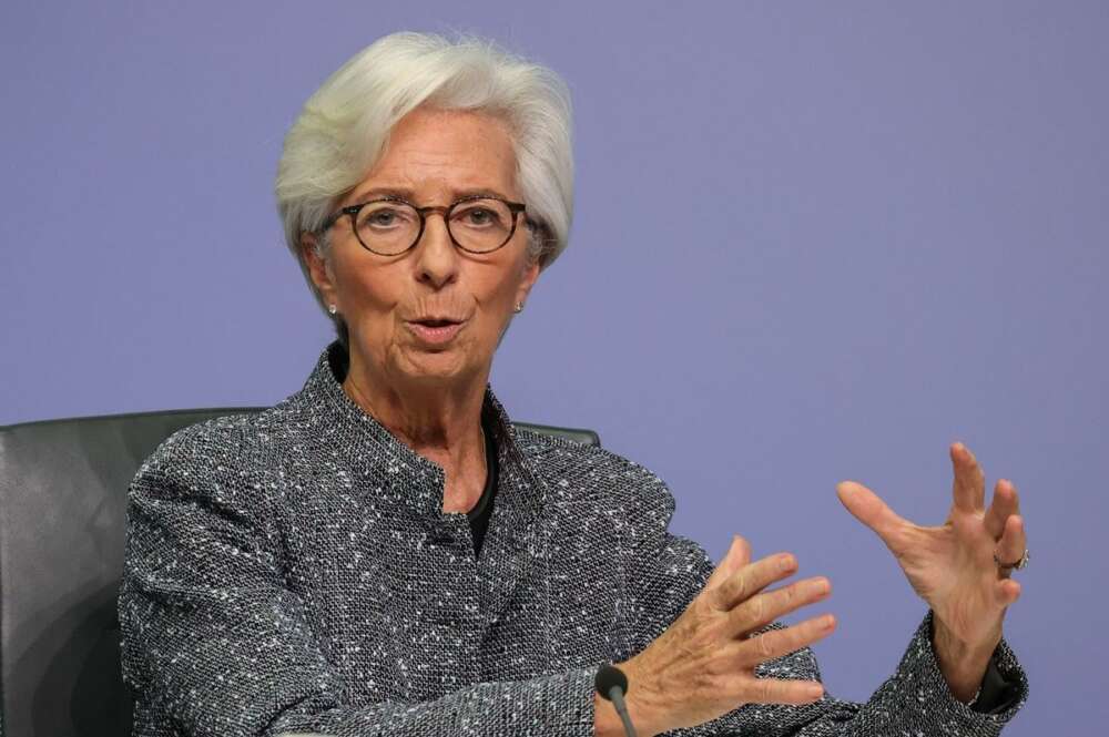 Christine Lagarde, presidenta del BCE. (EFE/Armando Babani)