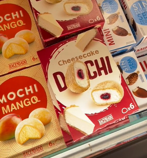 Los dochis de Mercadona en su cámara frigorífica