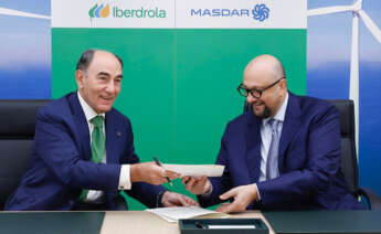 Firma del acuerdo. Foto: Iberdrola.