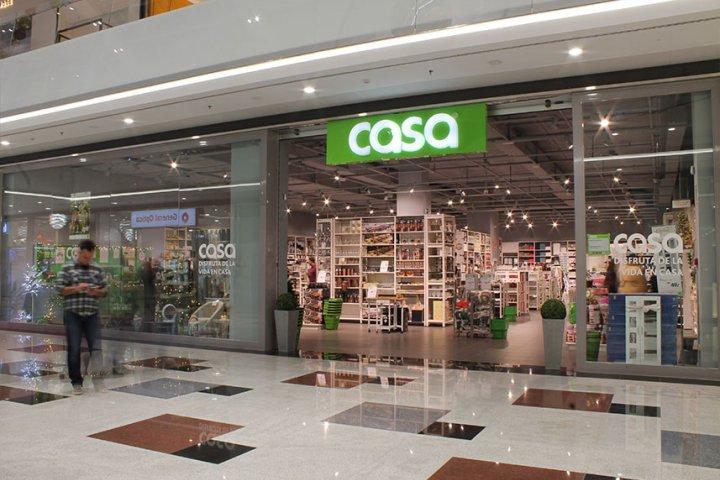 Fachada de tienda Casashops