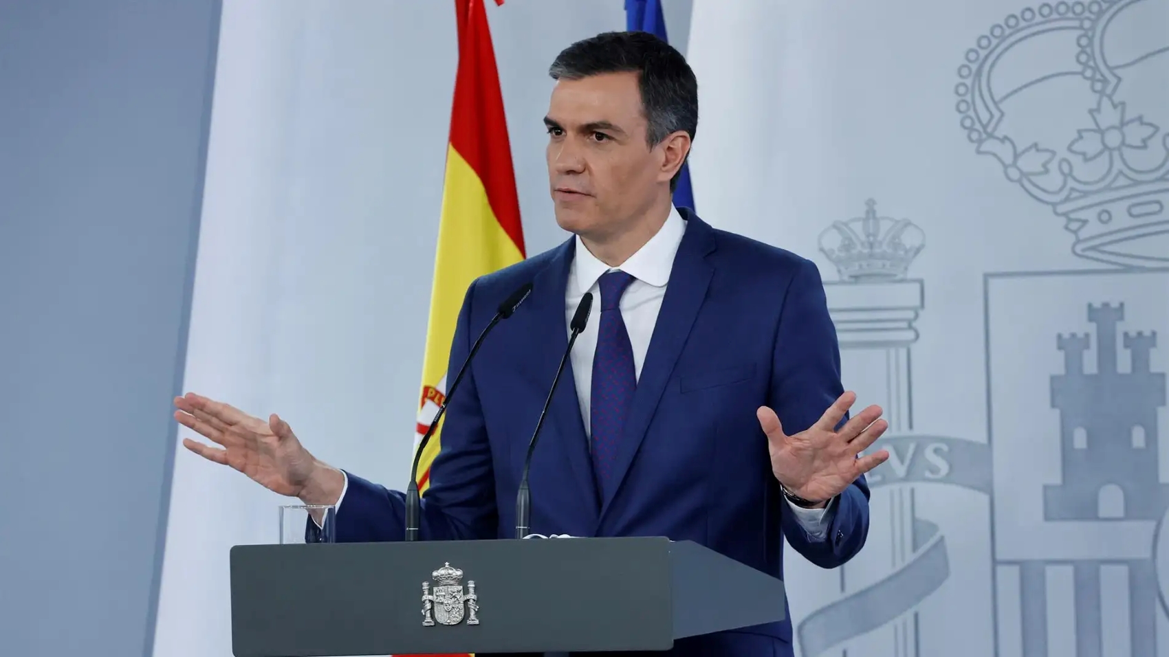 Pedro Sánchez, presidente del Gobierno. Bloqueo político y banca