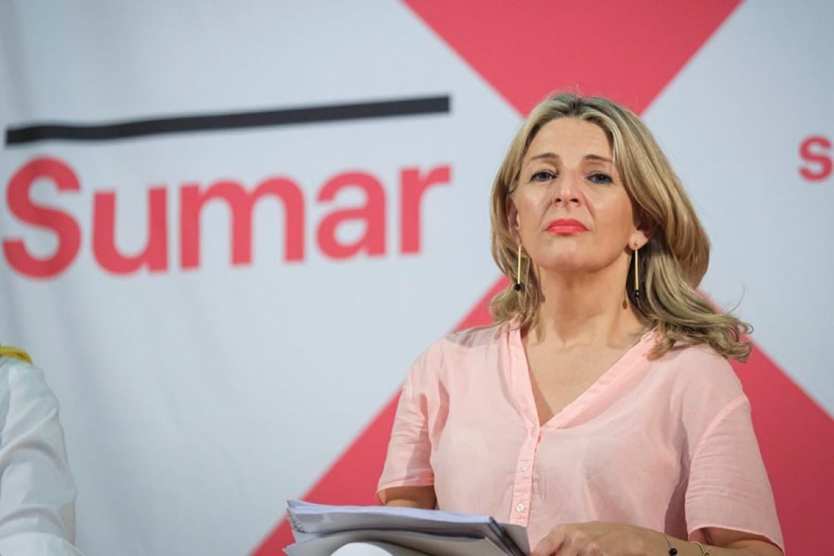 Yolanda Díaz, líder de Sumar