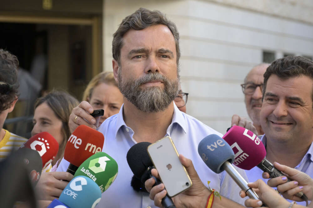 El portavoz de Vox en el Congreso, Iván Espinosa de los Monteros. EFE/Jesús Monroy