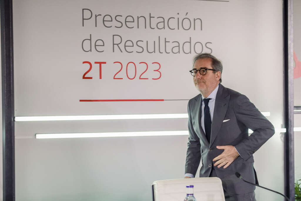 CEO de Banco Santander, Héctor Grisi, en presentación de los resultados del primer semestre del 2023. EFE/ Mariscal