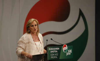 La presidenta del BBB del PNV Itxaso Atutxa. EFE/Luis Tejido