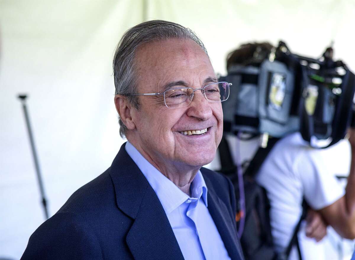 Florentino Pérez, presidente del Real Madrid