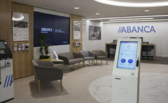 Una oficina de Abanca. Foto: Abanca.