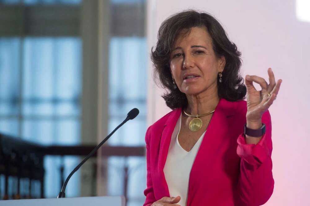 Ana Botín, presidenta de Banco Santander. EFE