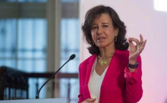 Ana Botín, presidenta de Banco Santander. EFE