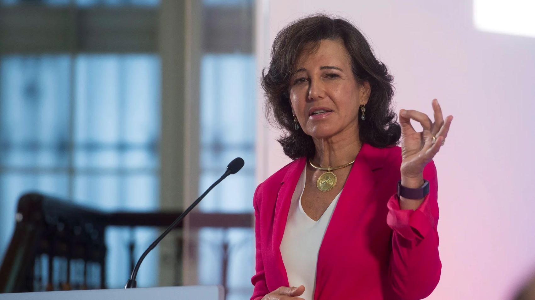 Ana Botín, presidenta de Banco Santander. EFE