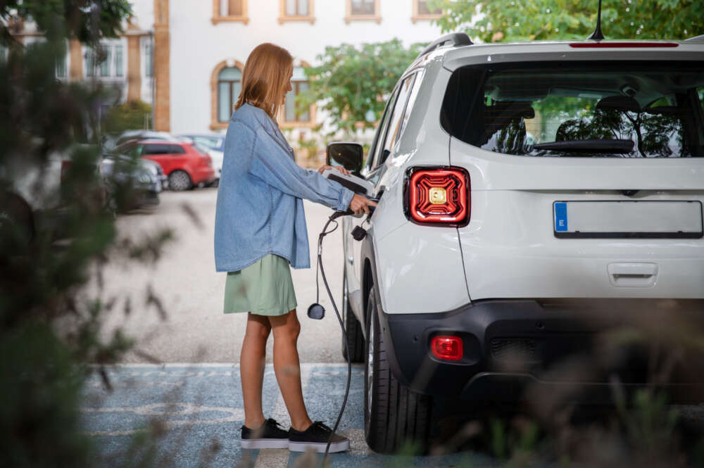 Recarga de coche eléctrico