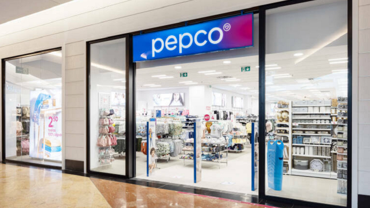 Fachada de tienda Pepco