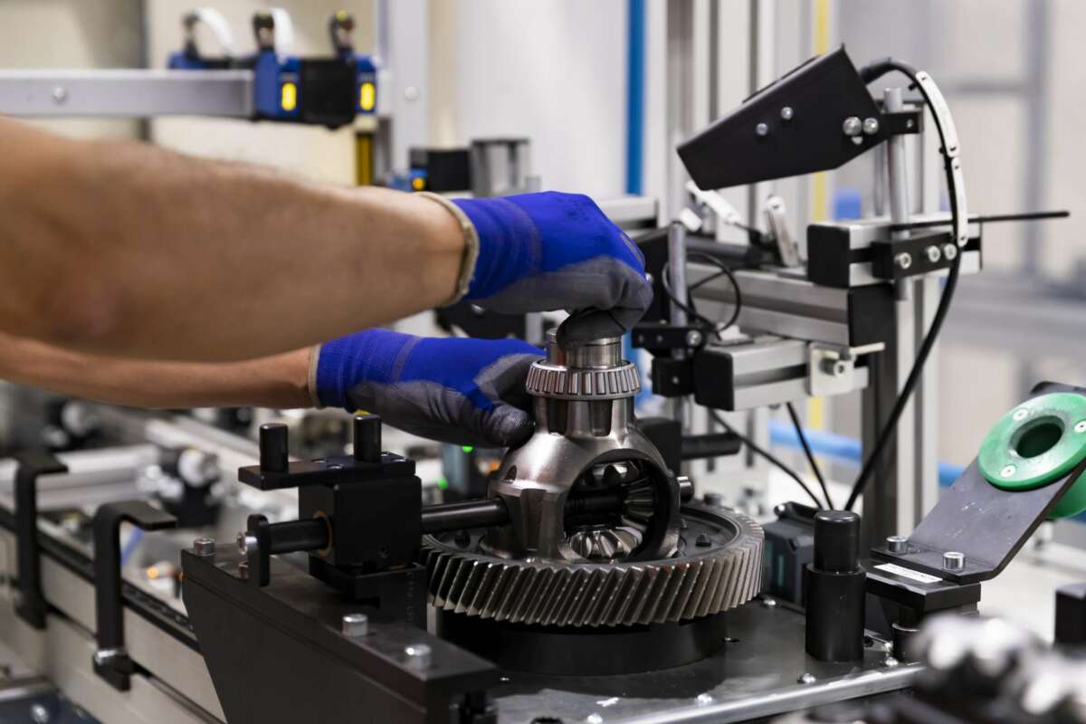 Una caja de cambios en la fábrica de componentes de Seat. Foto: Seat