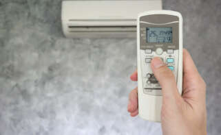 La temperatura del aire acondicionado debe oscilar entre los 23 y 26 grados Celsius. Foto: Envato