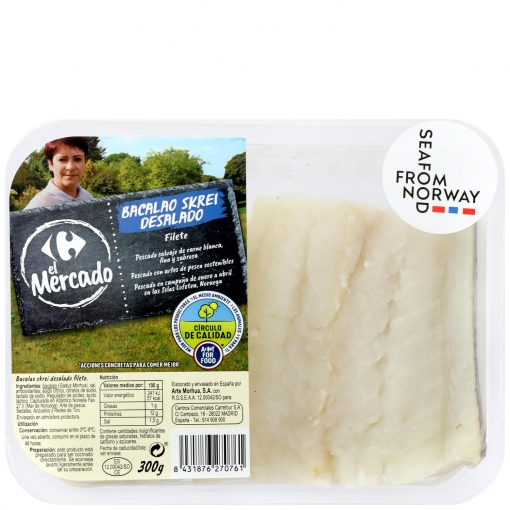 El bacalao skrei de Carrefour