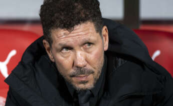 Diego Pablo Simeone, entrenador del Atlético de Madrid