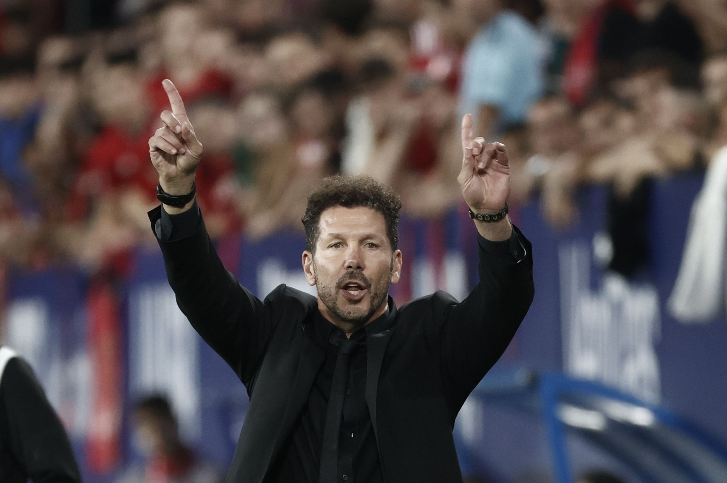 Simeone, entrenador del Atlético de Madrid