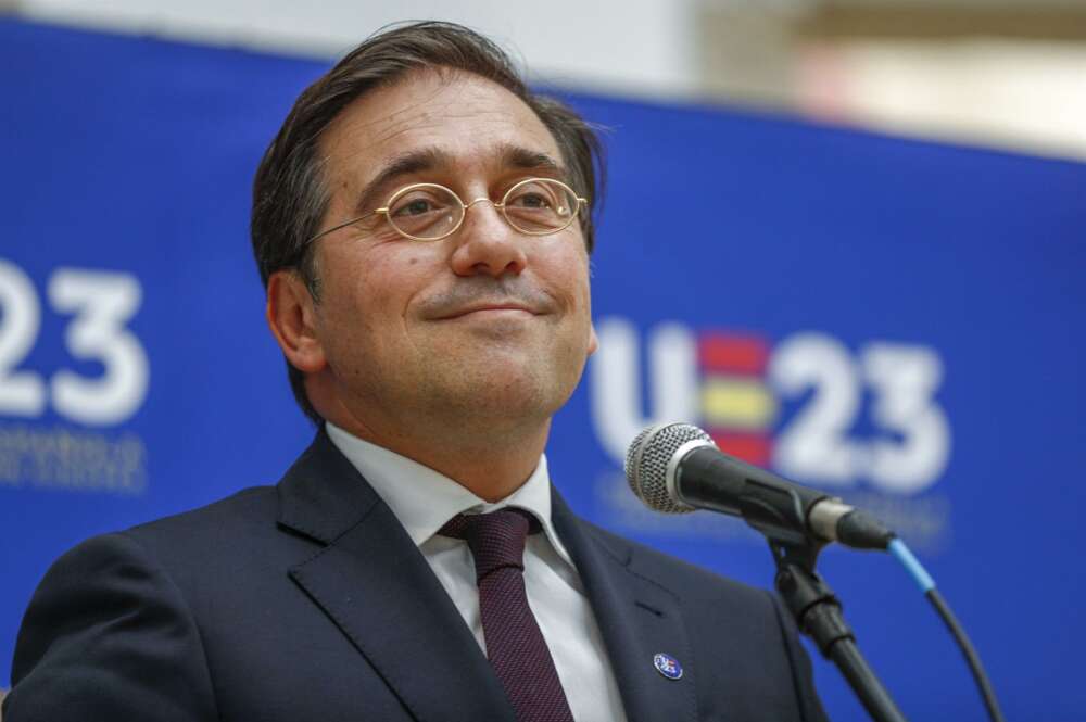 El ministro de Asuntos Exteriores, Unión Europea y Cooperación, José Manuel Albares. Foto EFE