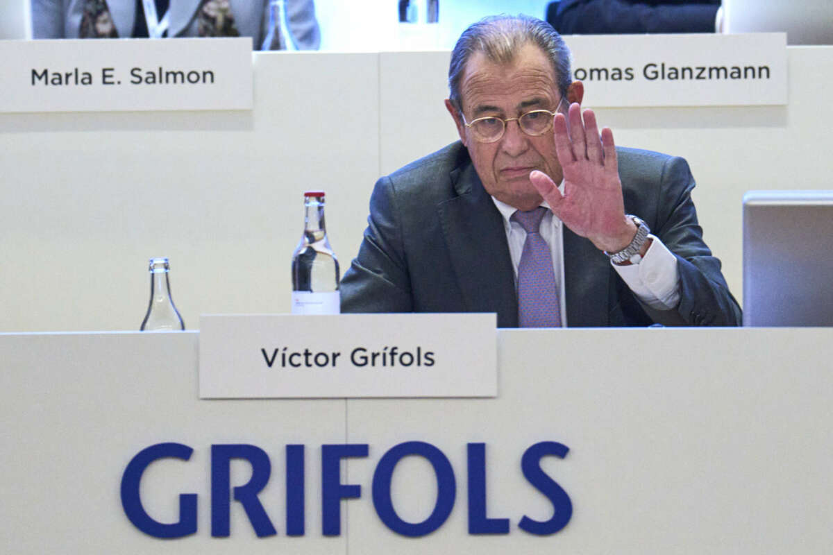 Víctor Grifols Roura, expresidente de Grifols. EFE