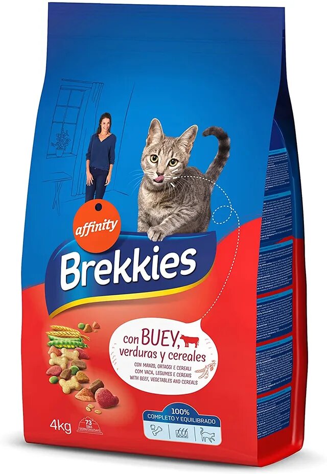 Brekkies, el pienso para gatos. 