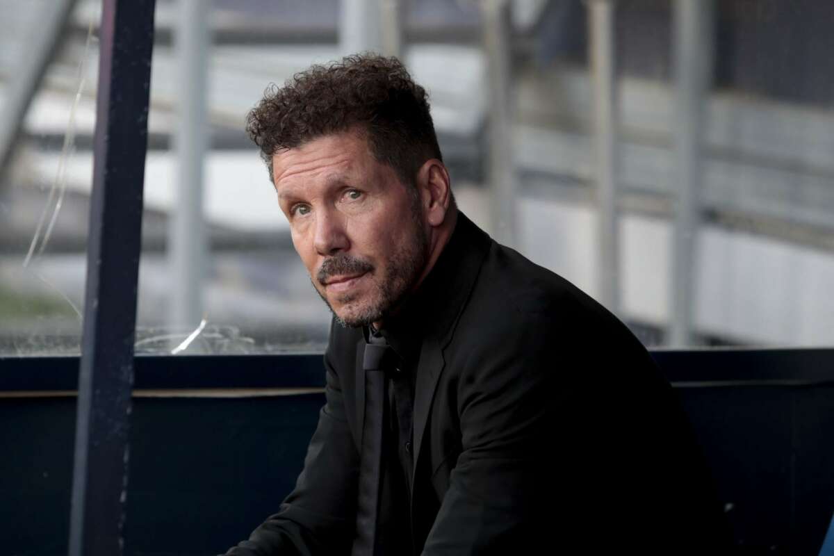 Simeone, entrenador del Atlético de Madrid