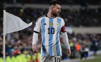 Leo Messi, futbolista de la Selección Argentina