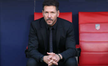 Simeone, entrenador del Atlético de Madrid