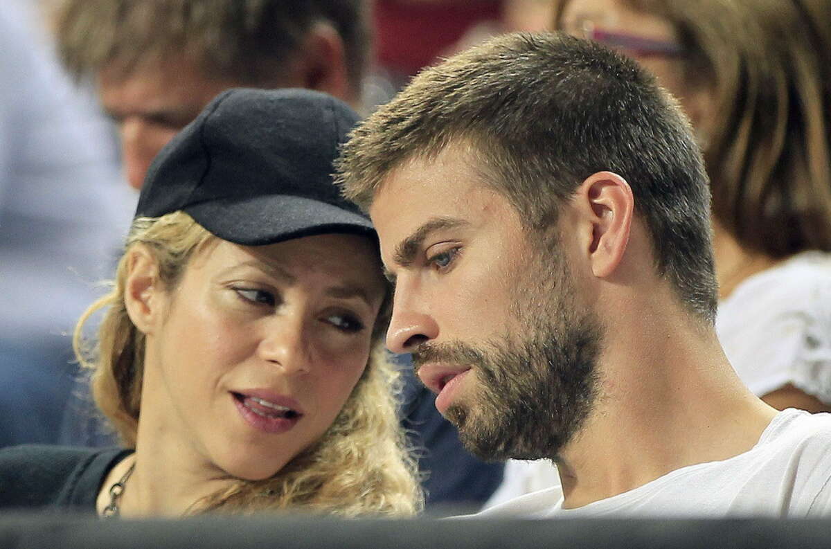 Gerard Piqué y Shakira. ex pareja