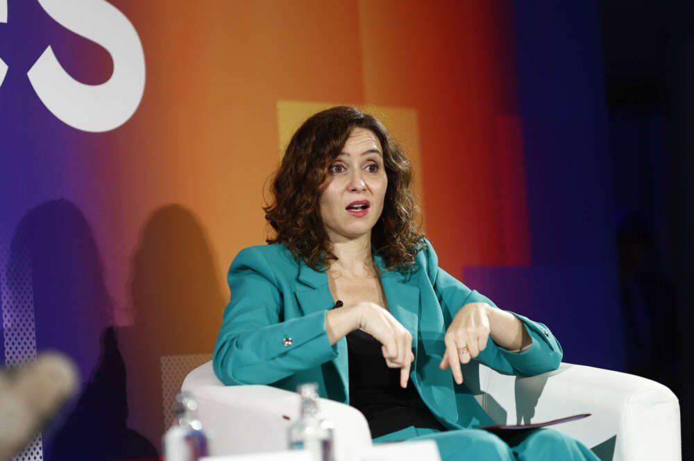 La presidenta de la Comunidad de Madrid, Isabel Díaz Ayuso. EFE/ Rodrigo Jiménez