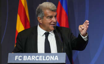 Joan Laporta, presidente del Barça