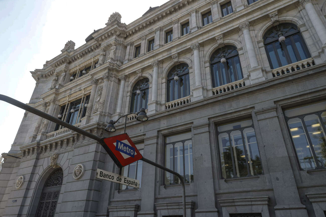 Fachada del Banco de España en una imagen de archivo. Bancos EFE/Emilio Naranjo Ayudas Hipotecados Hipotecas