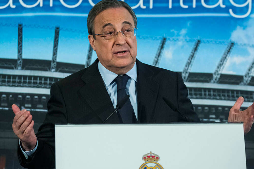 Florentino Pérez, presidente del Real Madrid