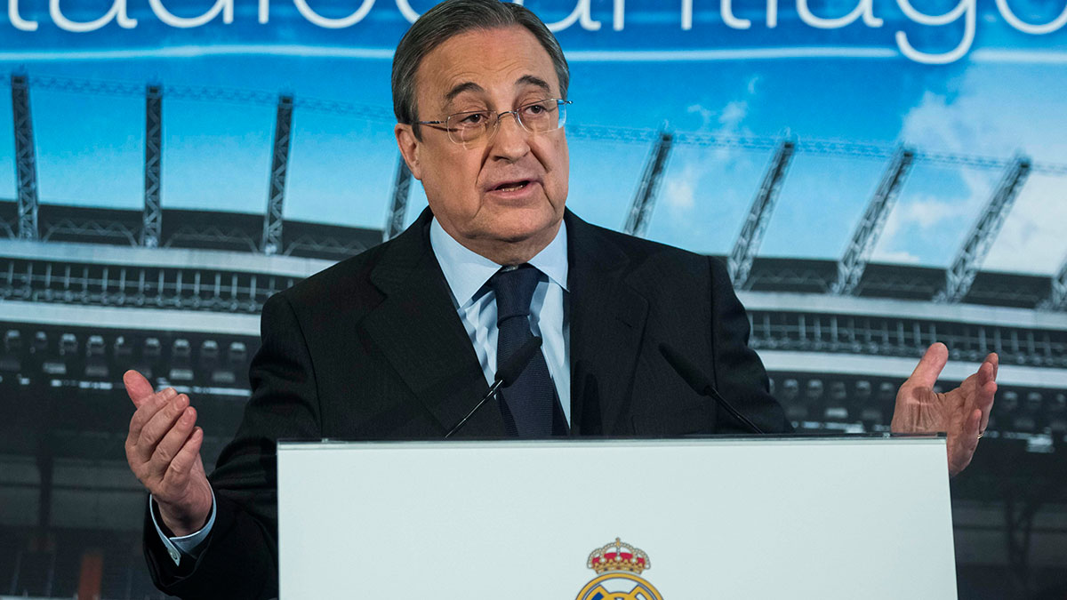 Florentino Pérez, presidente del Real Madrid