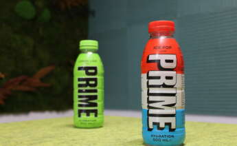 Dos botellas de Prime compradas en Madrid.