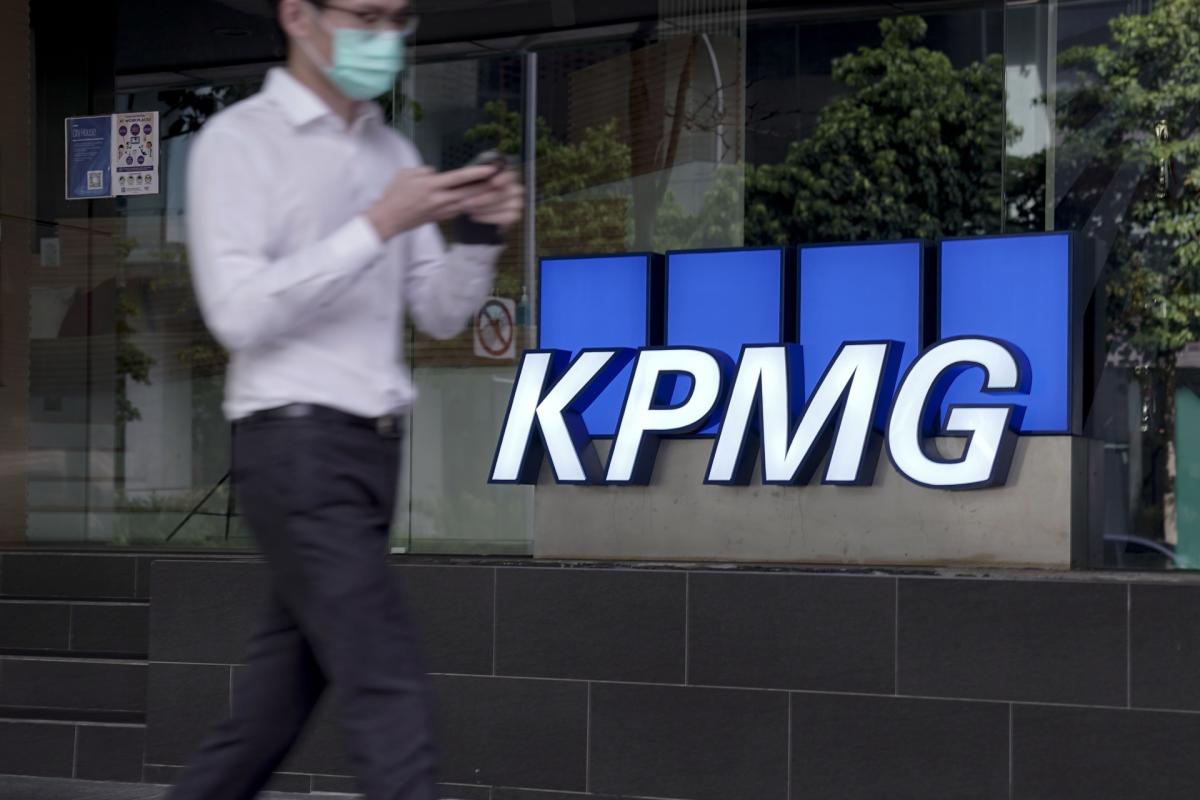Logo de KPMG. EFE