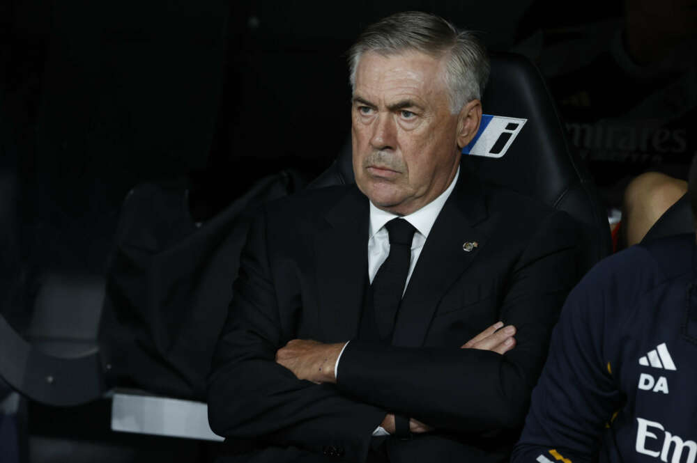 Carlo Ancelotti, entrenador del Real Madrid