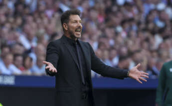 Simeone, entrenador del Atlético de Madrid