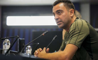 Xavi Hernández, entrenador del Barça