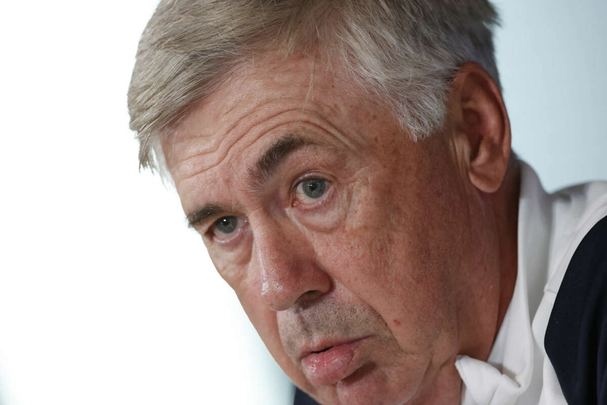 Carlo Ancelotti, entrenador del Real Madrid