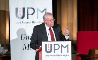 Jaume Roura en la asamblea de UPM / UPM