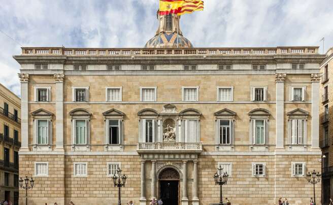 Palacio de la Generalitat de Cataluña.
