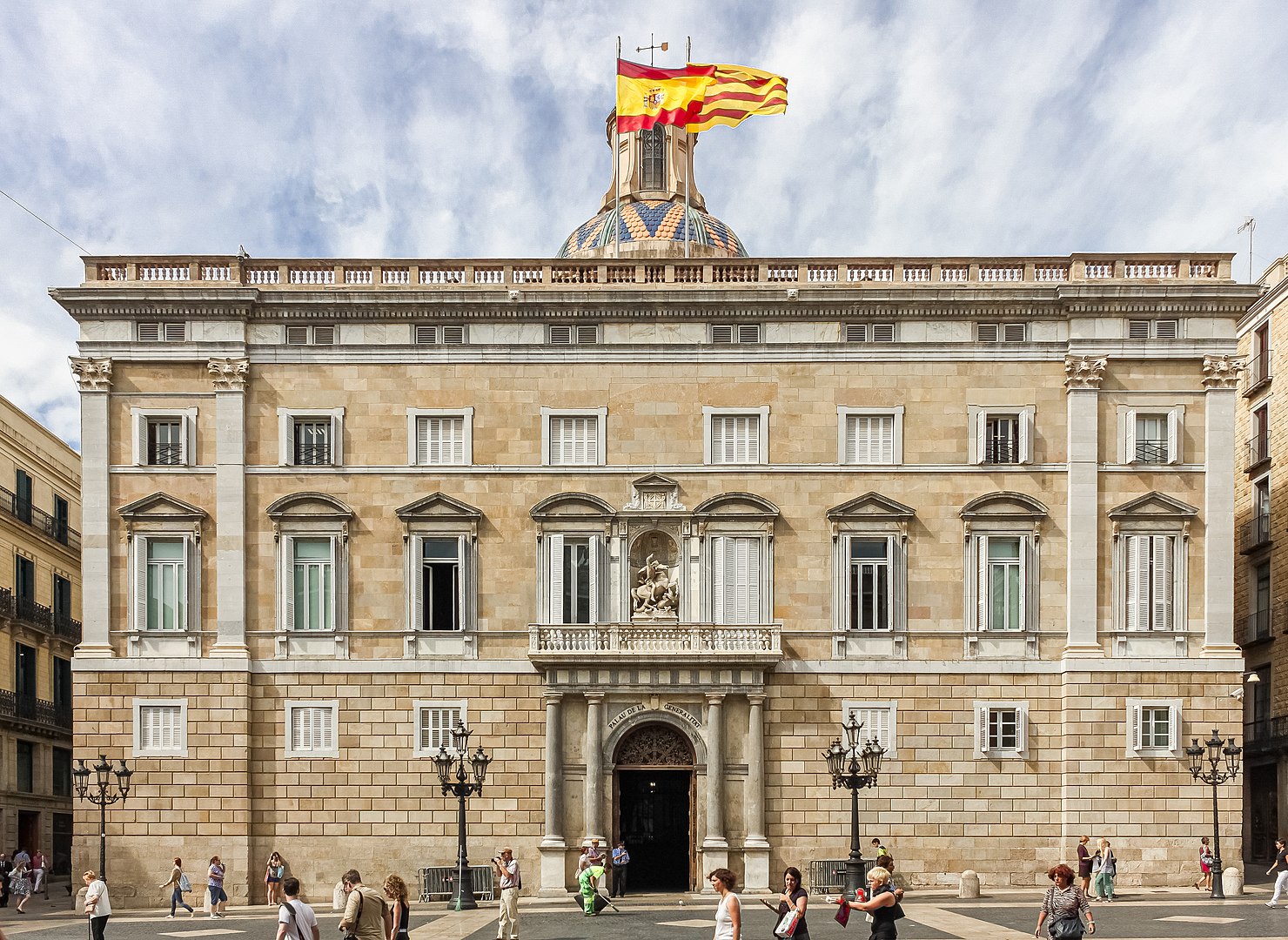 Palacio de la Generalitat de Cataluña.