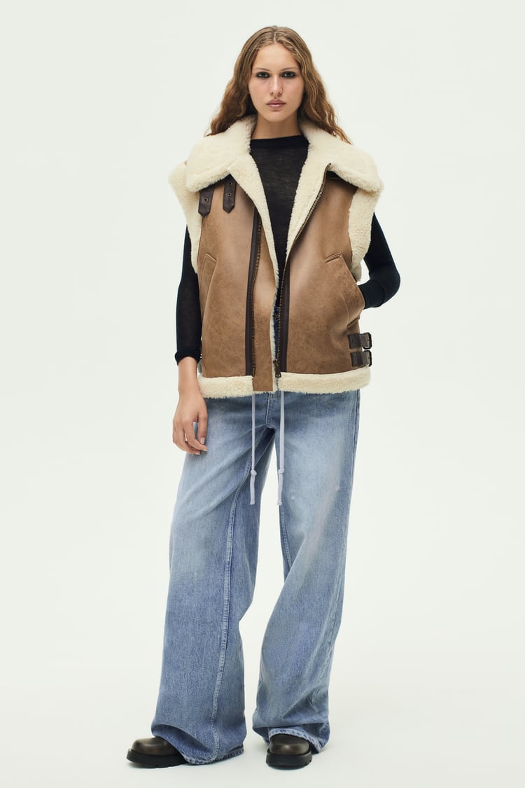 El chaleco de borreguito de Zara
