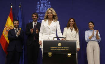 La vicepresidenta segunda del Gobierno y ministra de Trabajo y Economía Social, Yolanda Díaz. EFE/ Juan Carlos Hidalgo