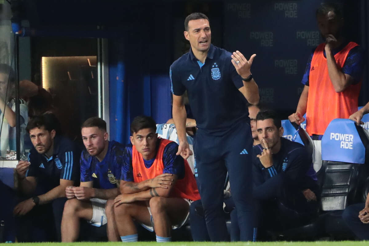 Lionel Scaloni, entrenador de Argentina