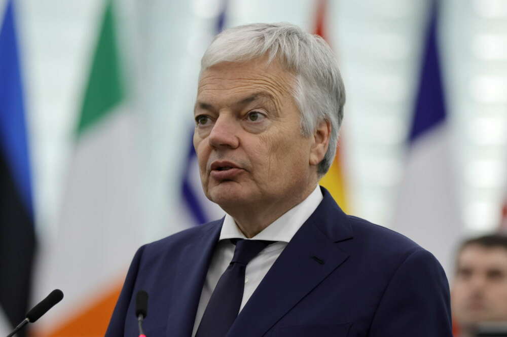 El Comisario de Justicia, Didier Reynders. EFE/EPA/RONALD WITTEK