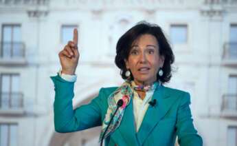 Ana Botín, presidenta de Banco Santander. EFE