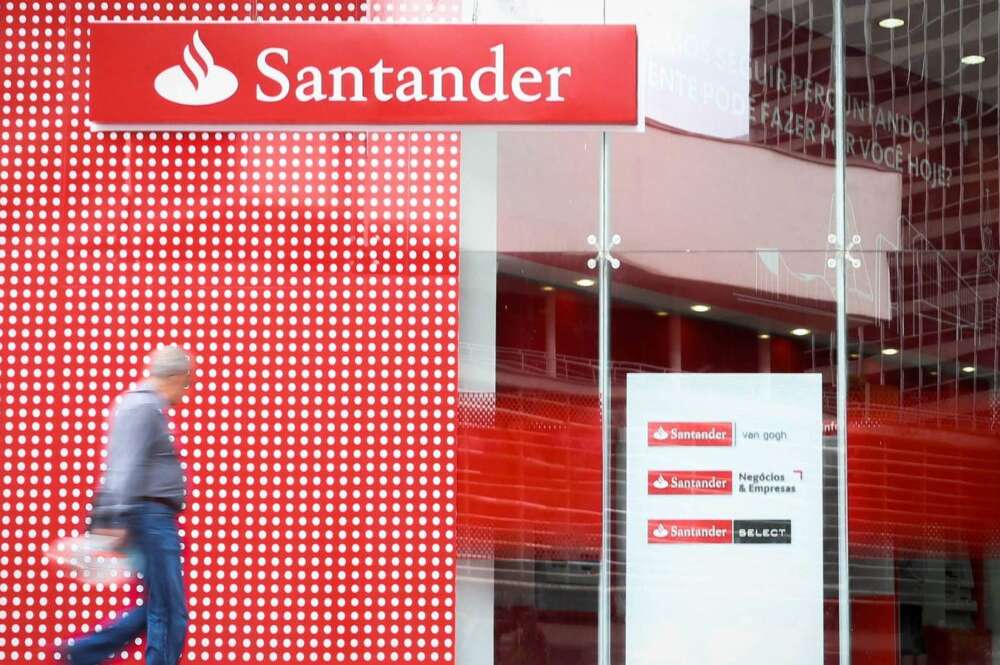 Oficina de Banco Santander.